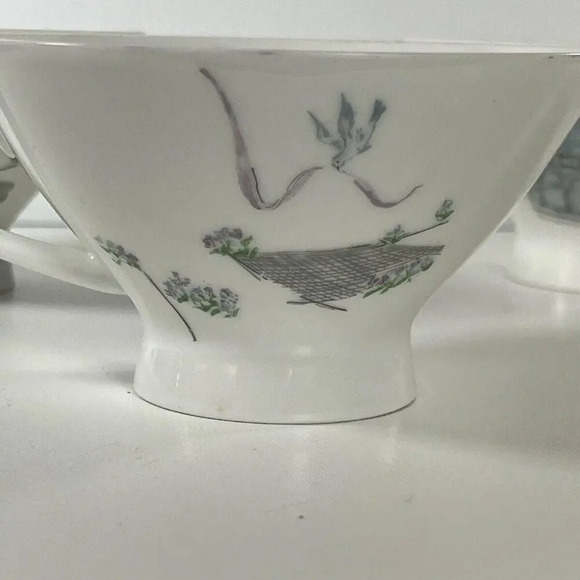 Rosenthal Plaza Paris Raymond Loewry‎ Design Teacups Selb Germany - Picture 8 of 9